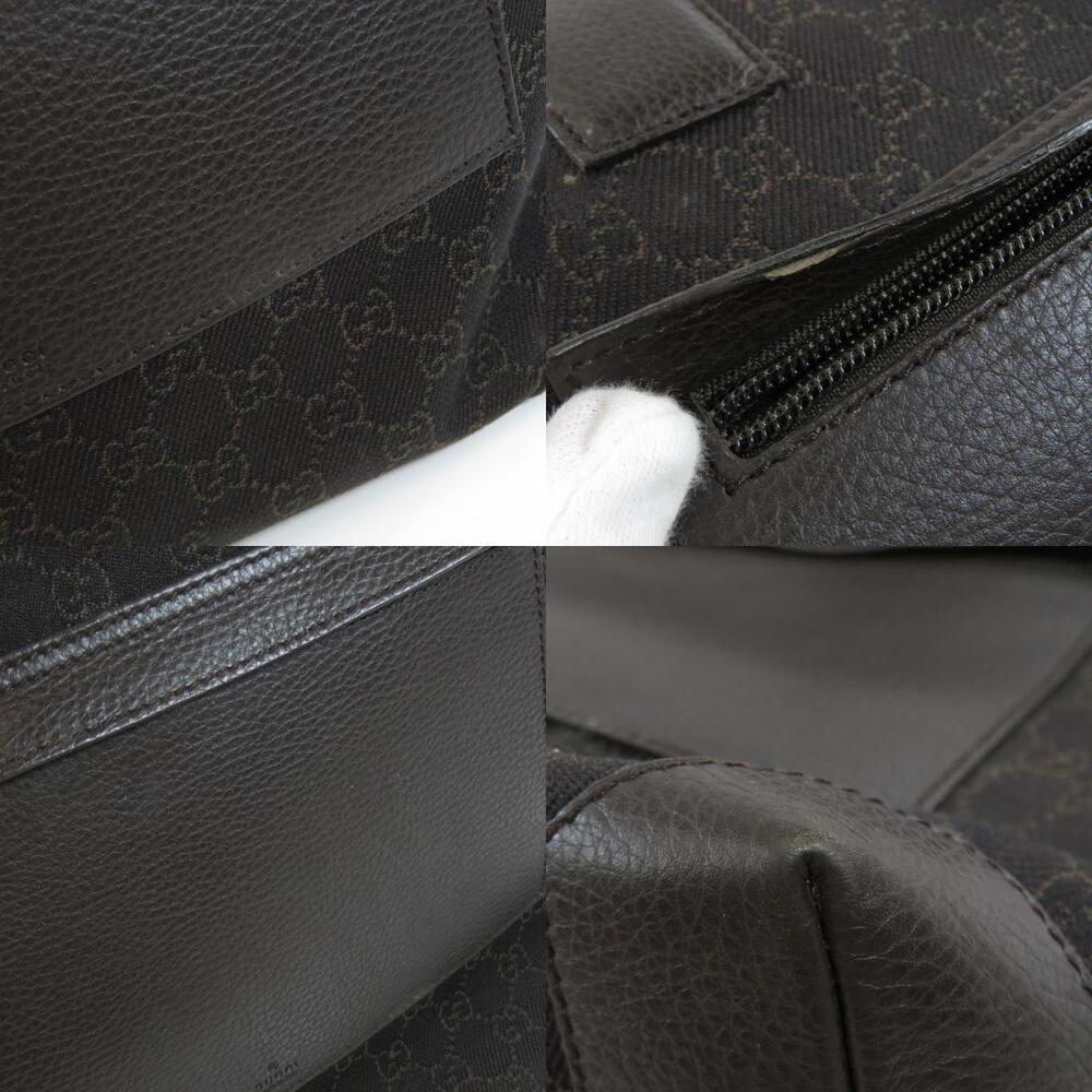 Gucci Bag Bag GG Canvas Shoulder Black Tote - Picture 9 of 11